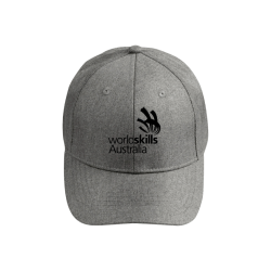 CH33 Premium Polyester Heather Cap – Grey