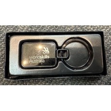 Rectangle Engraved Keyring