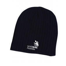 CH62 Cable Knit Beanie - Navy